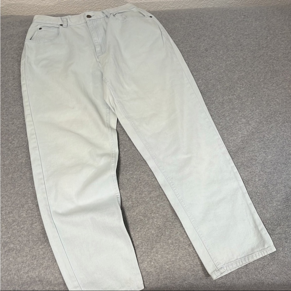 Vintage 90s Liz Claiborne Mom Jeans Womens Size 12 Petite High Waisted Relax Fit